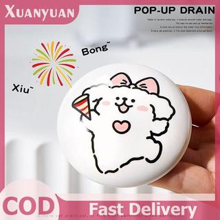 XUAN Gốm Sứ Phòng Tắm Bồn Rửa Cắm Chặn Thoát Nước Chống Mùi Phòng Tắm Bồn Rửa Thoát Nước Cắm Áp Lực Thoát Nước Lọc Đa Năng VN