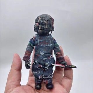 13cm NECA Scream Factory Child 's Play Movie Series Charred Chucky PVC Hình