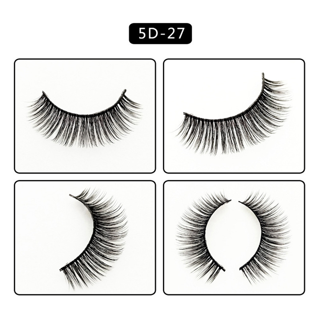 3 Cặp Lông Mi Giả Giả 8-15mm Wispy Hiệu Ứng 3D Uốn Lông Mi Mềm Mại Cho Nữ Và Bé Gái Trang Điểm DIY