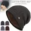 Mũ beanie dệt kim có dây mùa đông Mũ beanie thoải mái có màu trơn cho thời tiết lạnh Mũ ấm đầu