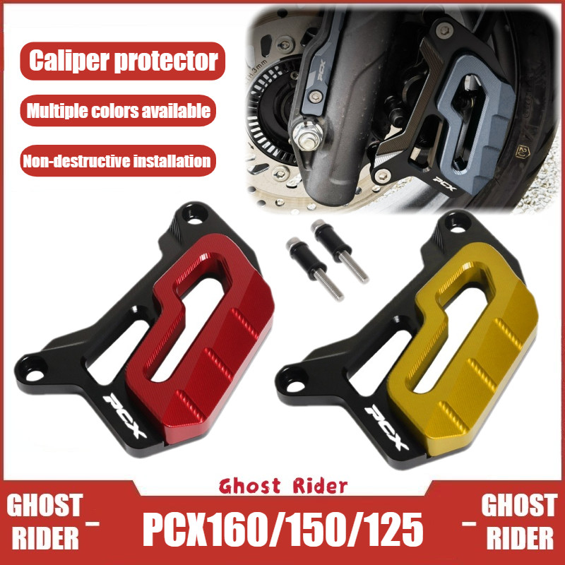 CHO XE HONDA PCX160 PCX150 PCX125 Phía Trước Phía Sau Phanh Caliper Bảo Vệ Nắp Đĩa Phanh Bơm Bảo Vệ