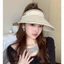 Mũ Chống Nắng thời trang MENG - Nón Nam,Nữ Nửa Đầu rộng vành Chống UV Năng Động Trẻ Trung dd