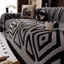 Chăn sofa CATIYAHA, Tấm bảo vệ ghế sofa thoải mái chống trượt, Khăn sofa ấm áp đan xen cổ điển thời trang