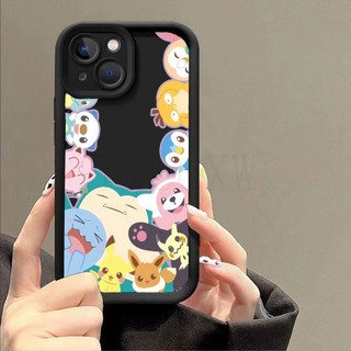 Tương thích cho OPPO Reno 12 Pro Reno 11 Pro 11F 10 8 Pro + Reno 8T 5F Pokemons Snorlax Pikachu Silicone Soft Cover