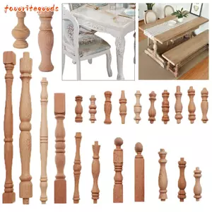 FAVORITEGOODS Vintage Gỗ Khắc Đa Phong Cách Phong Cách Chắc Chắn Ghế Chân