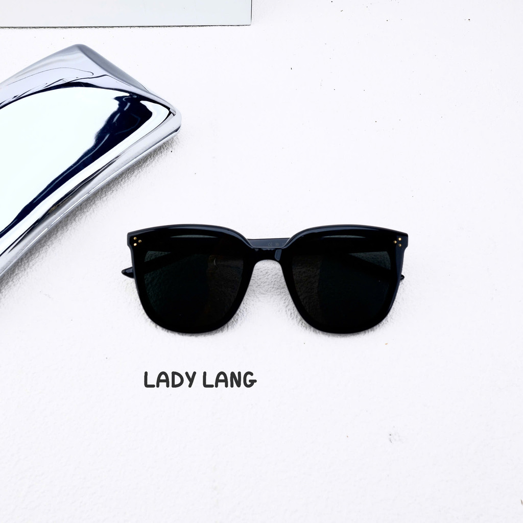 [Auth.entic] [Ảnh thật] Kính Mát G.M.Lady Lang 01 Màu Đen
