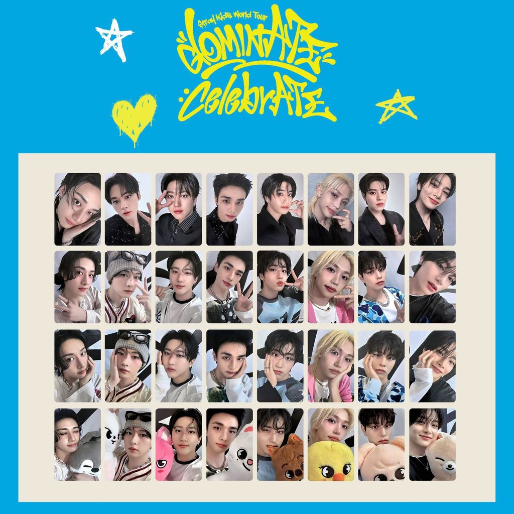 3-9 chiếc STRAY KIDS dominATE celebrATE Lomo Cards vidoe cuộc gọi sự kiện Bookmark Photocards Bang Chan Lee Know Chang Bin HyunJin Han Felix SENUGMIN I.N Bưu thiếp Kpop YM