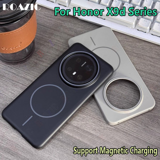 Ốp Điện Thoại Cho Honor X9d X9a X9b X9c X8c X6c 5G Vỏ Cảm Giác Da Từ Tính Siêu Mỏng Và Nhẹ SZG15