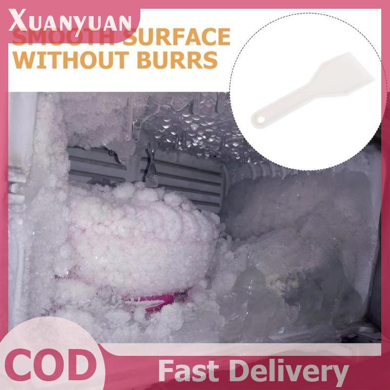 XUAN 1 / 2 Chiếc Dụng Cụ Cạo Đá Bộ Dụng Cụ Để Tủ Lạnh Loại Bỏ Sương Mù Vệ Sinh Sạch Máy Thổi Tuyết Dụng Cụ Vệ Sinh Đá Tẩy Xẻng Trắng Xanh VN