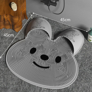Silicone Thỏ Chân Chà Thảm Rửa Chân Massage Thảm Phòng Tắm Thảm Tắm Chà Chân Tẩy Tế Bào Chết Da Tắm Phòng Sàn Thảm 1114