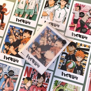 Card Anime Lomo Fanmade Hộp 40 Tấm Sưu Tầm Conan Haikyuu Các Loại Timo QT95