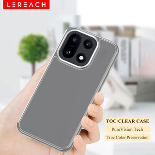 Ốp điện thoại Lereach Crystal Clear cho OnePlus 15 / 15R / Ace 6 / Ace 6T - Chống sốc siêu mỏng | Chống Trầy Xước