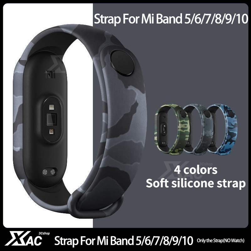 Dây đeo cho Xiao Mi Band 3 / 4 / 5 / 6 / 7 / 8 / 9 / 10 Dây đeo thay thế sang trọng trên Miband10 Mi Band 9 Dây đeo cổ tay bằng sợi Carbon Vòng tay cho Xiaomi 7 6 5 TPU – ảnh mô tả chi tiết 4
