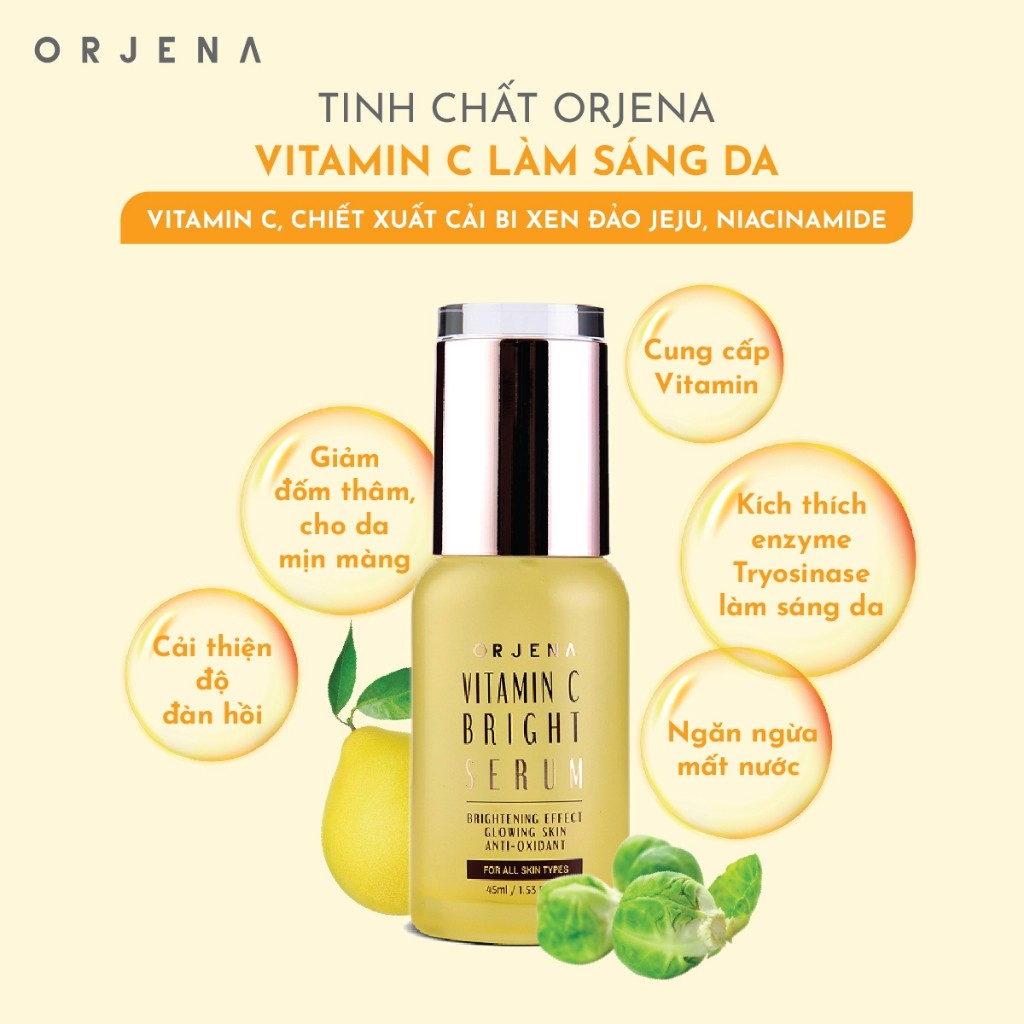Tinh chất Orjena Vitamin C làm sáng da Mờ Thâm Nám 45ML