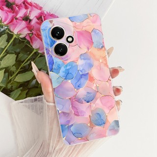 Dành Cho Honor 400 Pro Honor400 Mới Thanh Lịch Hoa Mèo Tranh Vỏ Honor 400 400Pro 5G Silicon Mềm TPU Vỏ Điện Thoại