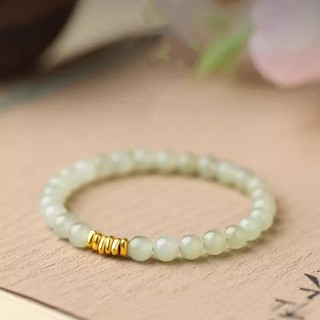 Vòng tay ngọc bích sang trọng phong cách thiểu số