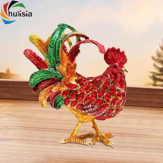 Hình Gà Hộp Trang Sức Kim Loại Kho Báu Hộp Ngực Để Trang Trí Nhà Đầu Giường