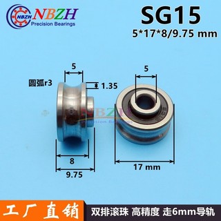 Hướng Dẫn Đường Sắt Vòng Bi SG10 SG15 SG16 SG66 SG20 SG24 SG25 SG35 2RS 4SLZ