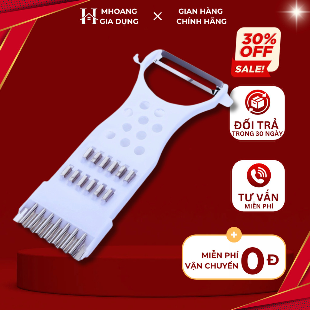 Dao Bào Gọt Rau Củ Quả Trái Cây 2 Đầu Đa Năng Mhoang Gia Dụng