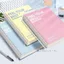 GREAT 60 Tờ / Sách Sổ Tay Xoắn Ốc, Trang Đục Lỗ Màu Notepad, Dày A5 Đường Ngang Trang Bên Trong Tài Khoản Tay Sách Trường Văn Phòng