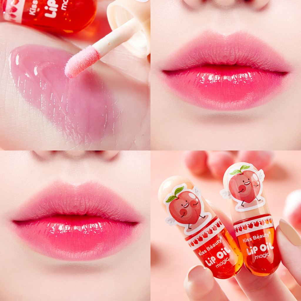 Mini Capsule Dưỡng Ẩm Son Bóng Lâu Dài Tự Nhiên Môi Plumper Màu Sắc Giàu Cho Nữ Làm Đẹp Môi Trang Điểm