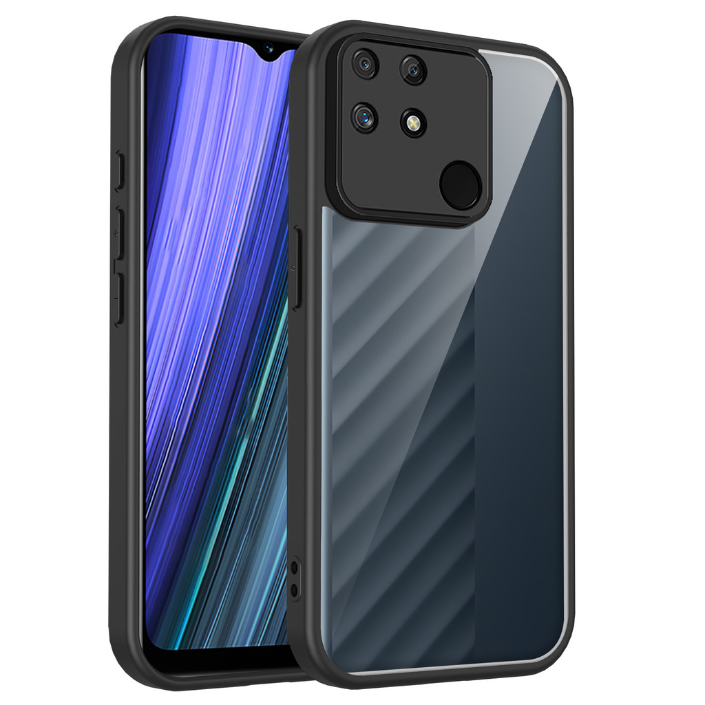 Ốp lưng Realme Narzo 50A Vỏ trong suốt mờ thời trang cho Ốp điện thoại Realme Narzo 50A