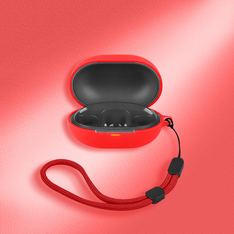 Cho SoundPEATS Clip 1 Vỏ Tai Nghe Silicon Bảo Vệ Chống Sốc Tay Mềm Màu Trơn Vỏ Tai Nghe Có Thể Giặt Được Bảo Vệ Tai Nghe Có Dây Buộc