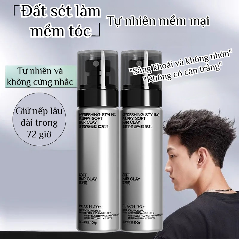 🔥Giá sốc🔥sáp tóc /sáp vuốt tóc nam mềm/sáp tạo kiểu tóc nam /kem dưỡng tóc bồng bềnh tự nhiên
