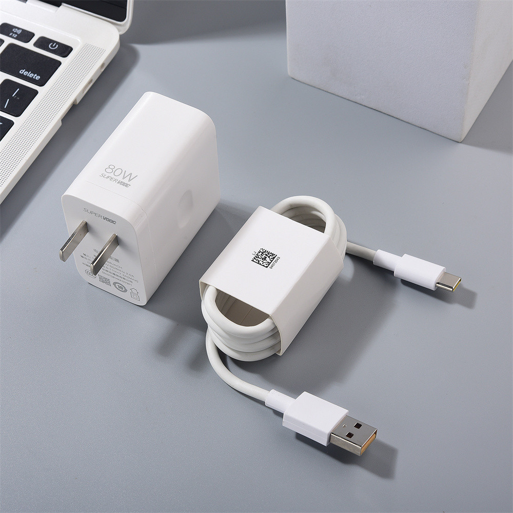 Chính Hãng 80W SuperVooc Sạc Cho OPPO Reno 13 12 11 10 Pro Find X8 X7 X6 Pro USB Siêu Nhanh Sạc Adapter 6.5A Loại C Cáp