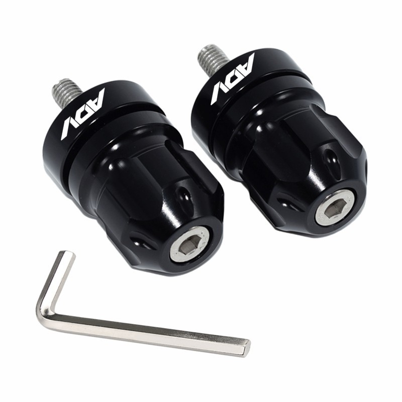 Dành Cho Xe HONDA ADV150 2019-2020 Tay Cầm Cuối 7 / 8 "22MM CNC Hợp Kim Nhôm Thanh Cuối Nắp Thanh Trượt Phụ Kiện Xe Máy
