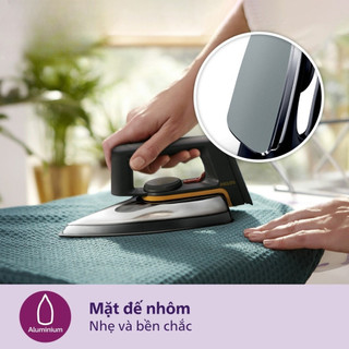 Bàn ủi khô PHILIPS HD1172/01 1000W - Bảo hành chính hãng 24 tháng