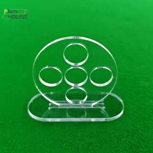 PlumHOUSE Bi-a Cần Huấn Luyện Bi-a Tập Thể Dục Trong Suốt 1 / 5 Lỗ Bể Cue Tập Luyện Bi-a Phụ Kiện VN
