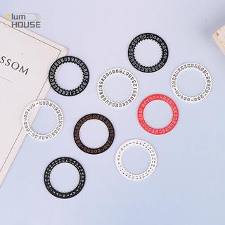 Mặt số ngày đồng hồ PlumHOUSE Phù hợp với phong trào NH34-NH35 Đen Trắng Đỏ Cam 3 chữ số 6 chữ số Cơ khí tự động Movt Ngày Mặt số bánh xe VN