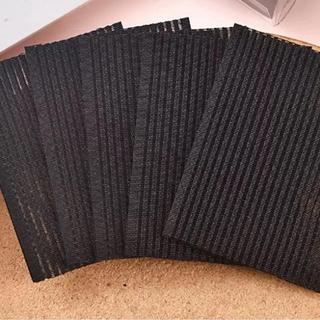 10 Miếng dán tóc đen , dán mái tự dính giúp cố đinh tóc size 7x6cm