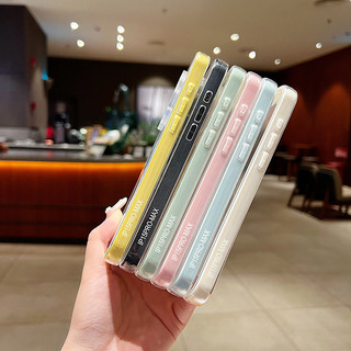 Ốp điện thoại Trong Suốt Cho Redmi Note 14 13 12 12T 11 11T 10 10T 9 9T 13R Pro Plus Turbo 5G 4G Macron Vỏ Màu Chống Rơi Ốp điện thoại Đơn Giản Thời Trang Dễ Thương