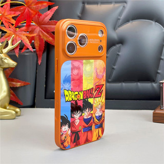 Largewindow cam Dragon Ball Goku anime hoạt hình từ tính Vỏ điện thoại cho iPhone 17 16 15 14 Pro Max