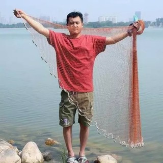 2025 Phong cách mới Chài đánh cá đĩa bay sợi bằng dù hàng loại 1 bung tròn ra 7m2 hàng thái lan nhập khẩu siêu bền