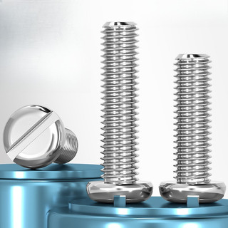 Đầu chảo GB67 vít một chữ bằng thép không gỉ 304 đầu tròn có rãnh bu lông M1.6 / M2 / M2.5 / M3 / M4 / M5 【 JYD-ZZ-Z】