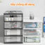 Combo 4 Hộp Đựng Đồ Đa Năng GADI Để Bàn, Có Thể Xếp Chồng, Tủ Nhựa Ngăn Kéo Đựng Tài Liệu, Mỹ Phẩm