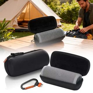 Hộp đựng loa ASDFGER, Túi đựng vỏ cứng chống sốc, Vỏ bảo vệ bền chống nước di động cho phụ kiện loa Flip 7