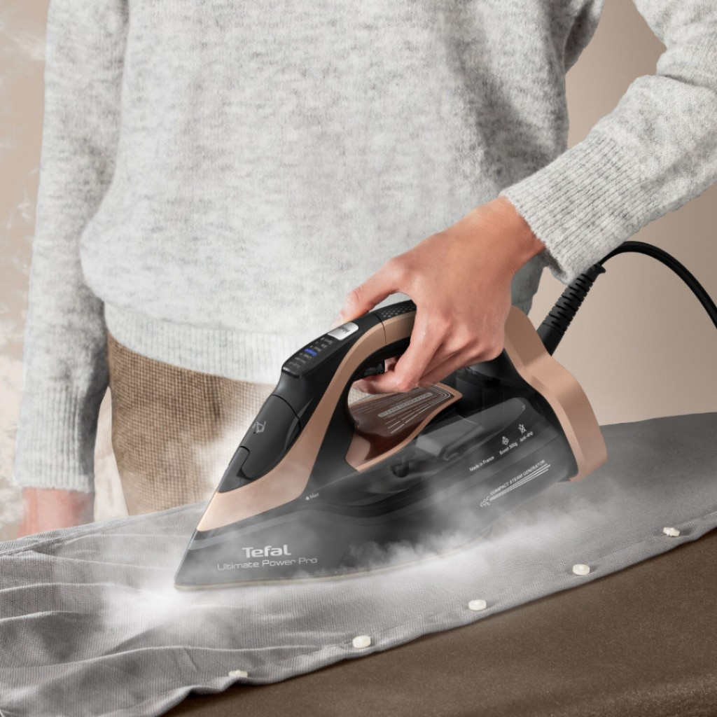 Bàn ủi hơi nước Tefal Ultimate Power Pro FV9E50E0 - Công suất 3200W - Bảo hành chính hãng  24 Tháng