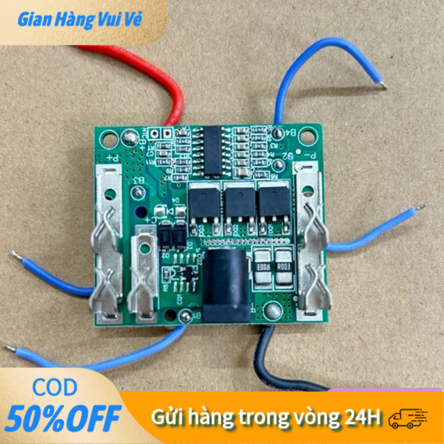【24h】Bộ Mạch Bảo Vệ 3 FET Công Suất Cao - Dùng Cho Máy Khoan Pin - Máy Mài - Dụng Cụ Điện Cầm Tay