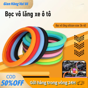 Bọc Vô Lăng Ô Tô Silicon Chống Trượt – Thiết Kế Mỏng Gọn, Độ Bám Tốt, Tăng Ma Sát Khi Lái Xe An Toàn