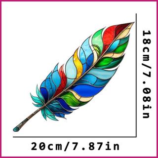 Sun Catchers Động vật ngoài trời Lông vũ có thể treo trang trí 2D Acrylic Động vật bắt nắng Đồ trang trí Cửa sổ trong nhà Cửa hàng chống nắngidaevn