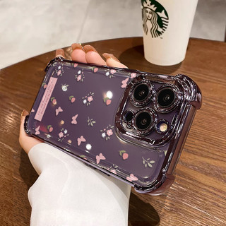 Ốp điện thoại hình hoa thơm 3 in1 cho OPPO K12X K9S K12 K12S K13 Turbo Vỏ bảo vệ mềm chống rơi