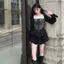 Đầm trắng tay dài tiểu thư công chúa đầm dài nàng thơ tiệc sinh nhật corset váy liền thân dáng dài