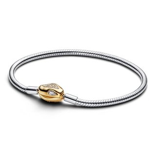 Hàng hóa giao ngay Nhẫn mềm mạ vàng 14K Khóa rắn cong độc đáo