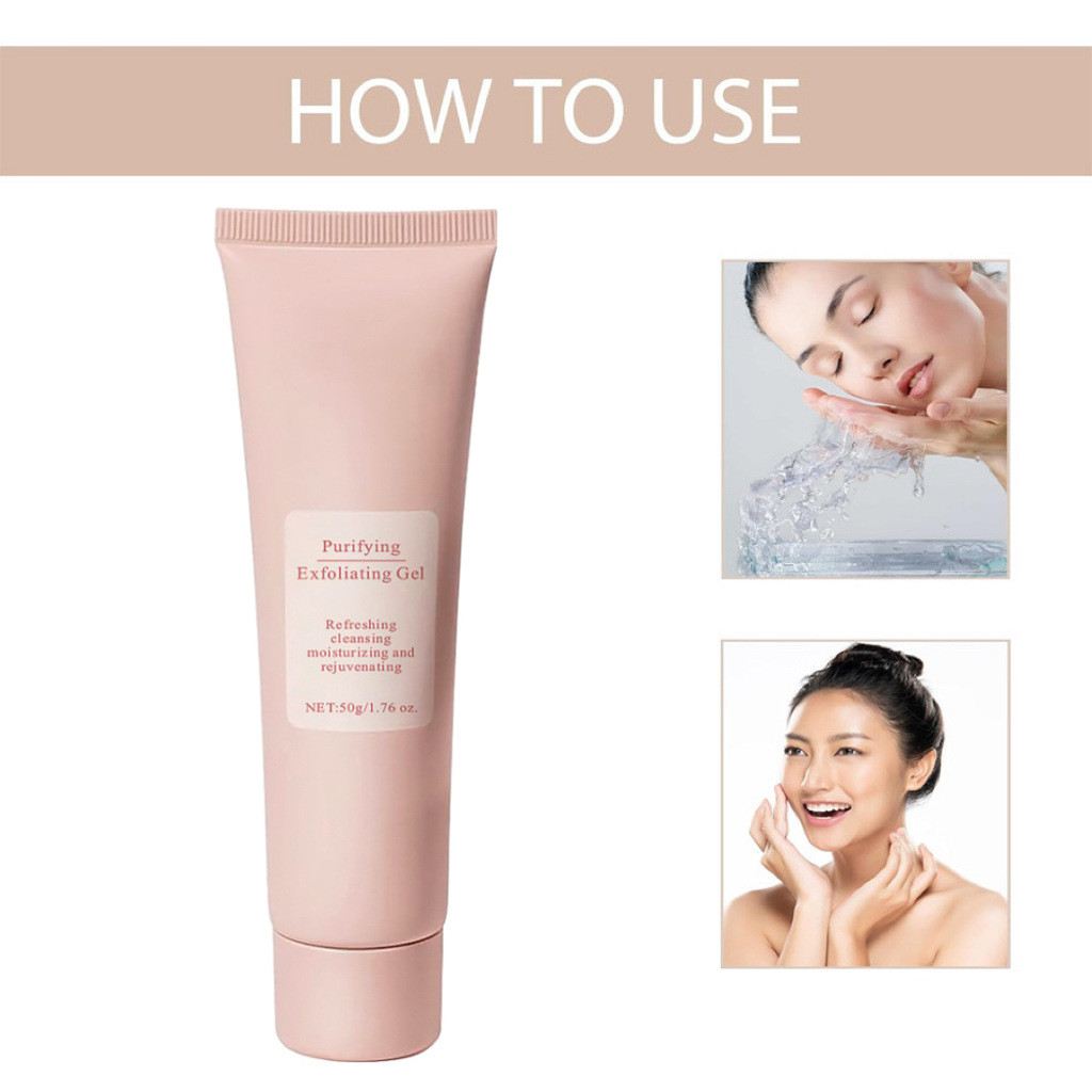 Gel tẩy tế bào chết Gel dưỡng ẩm Làm sạch sâu Da mặt Tẩy tế bào chết Gel da chết