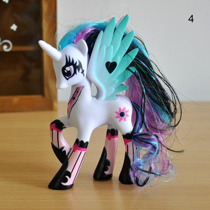 My Little Pony: Tình Bạn Là Ma Thuật Mô Hình Anime Tượng Sưu Tập Dễ Thương Nội Thất Ô Tô Bánh Trang Trí Hàng Đầu Cho Người Hâm Mộ 14cm