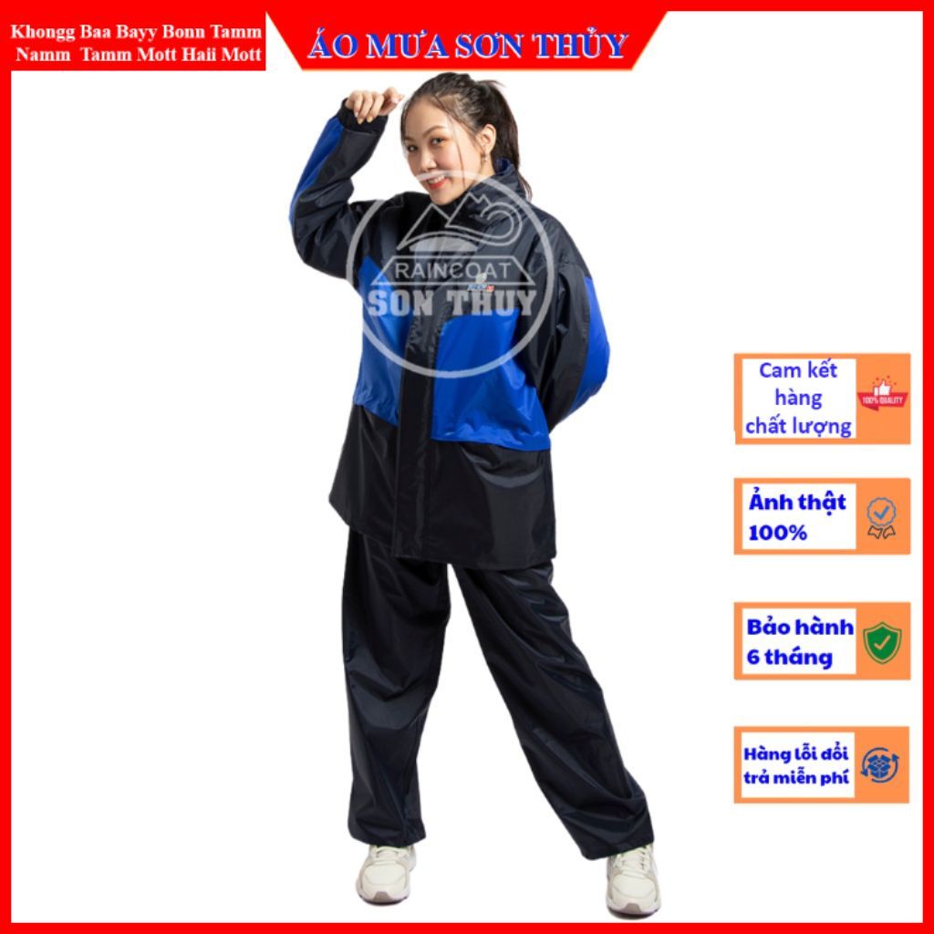( BỘ ÁO MƯA - CHÍNH HÃNG )Bộ quần áo đi mưa Sơn Thủy K4,K3,BỘ K25 TRONG SUỐT, áo mưa bộ baoho247